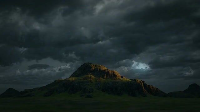 Clouds, storm, landscape