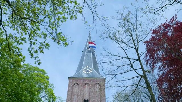 Church, netherlands, flag